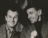 Vladimír Šuman (vpravo) v Kladivadle