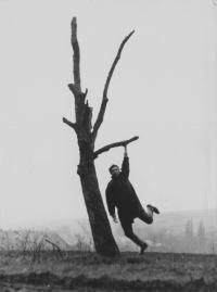 1965 - Jiří Vanýsek, FAMU, natáčení na Mostecku