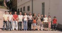 family of Fr. Škarda, 2007. Witness 4th from left, his wife  3rd from right