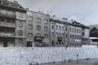 Fraind's House in Sarajevo, second from left