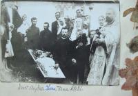 Uncle Ladislav's funeral in Russia