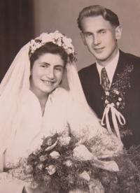 Svatební fotografie Jana a Marie Prokopových