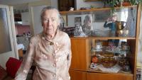 Anežka - Něža Borová, za svob. Koudelová ve své domácnosti