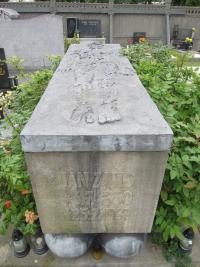 Jan Zajíc's grave in Vítkov