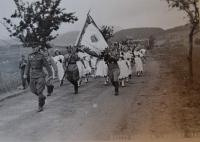Vágenknecht – liberation celebrations 1945