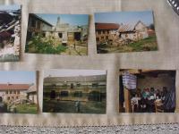 Photographs of the devastated farm