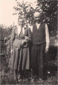 Františka a Ota Schönbachovi, rodiče Jitky Liškové