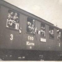 Přejezd vlakem ČSD