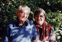Augustin Merta with his wife in 2004