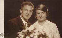 Wedding of Věrka's parents
