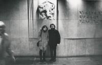 J. Skalník s manželkou