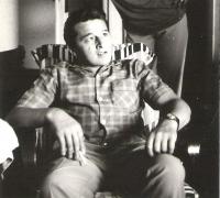 Otakar na návštěvě u kamaráda, Litvínov, 70.léta