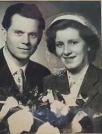 5-Svatební foto pamětnice 1954