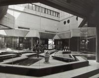 Koospol building - the inner atrium, 1977