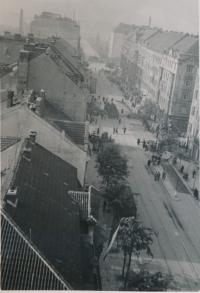 Barikády v Holešovicích