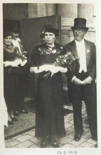 Karel and Marie Havlíkovi 1937
