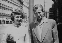 Marie and Jaromír Krofta 1959