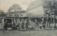 Děda Eduard Duschek v 1. světové válce