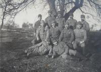Děda Eduard Duschek v 1. světové válce