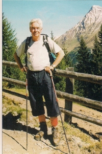 Jan Malypetr-photo from holiday in the Alps