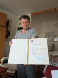 Michal Legdan v roce 2015