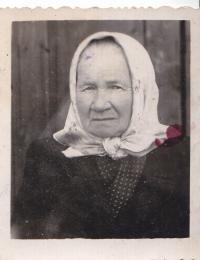 Mrs Kršková's Grandmother, Anna Klesnilová