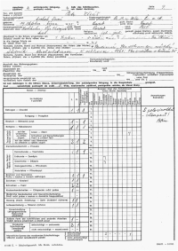 Pamětníkovo vysvědčení ze 4. třídy