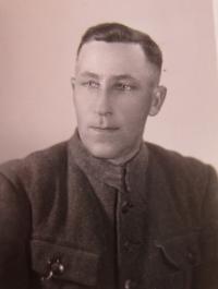 Stepfather Václav Vondráček in the Czechoslovak army corps