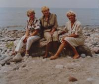 Marie Königová - on the right - with my girlfriends