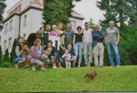 rodinné foto - ve vile na Vinohradech