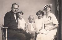 The Sochorec family in 1935