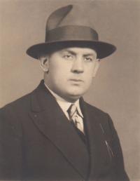 Ing. Rostislav Sochorec st. v roce 1935