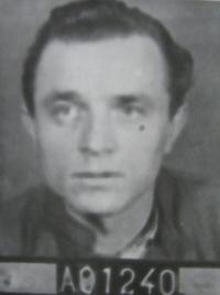 Václav Kříž, jeho vězeňské foto