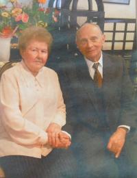 Josef Tomica s manželkou Marií
