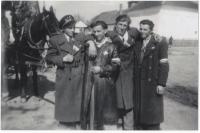 Valocký with his friends