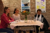 A meeting of students with Doris Broulová (April, 2015)