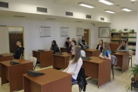 Students of Nová Paka Grammar School Visiting an Archive (14 April 2015)