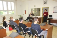 Students of Nová Paka Grammar School Visiting an Archive (14 May 2015)