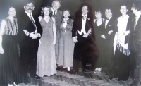 Ples Karlín, Praha, 1984, Kotrlí, Vaculík, Havel, Procházková a další