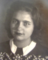 Milada Březinová, mother of Iva Kotrlá