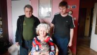 Olga s mužem a nejmladším synem Kájou