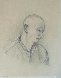 Růžička - na kresbě od spoluvězně 1952