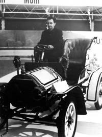 Vojtech Budický at young age