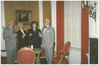 With brother Stefan and wifes