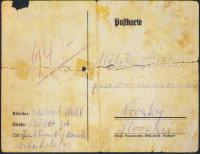 Father's letter from Lublin - Majdanek
