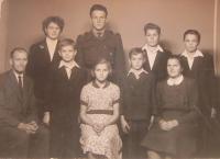 Rodina Marie Poláškové (Sochové)