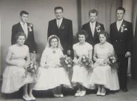 Svatba Anny Poláškové v roce 1963