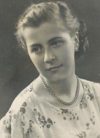 Niculina Moica before her arrest (1959)