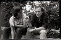 Milan Ohnisko with Jaroslav Šabata, 1980s