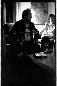 Na návštěvě u Václava Havla na Hrádečku, cca 1983